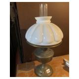 DESK LAMP W/ WHITE SHADE