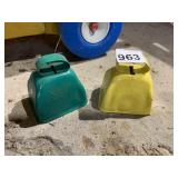 TWO METAL BELLS