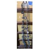 VINTAGE BELLS GRADUATED SZ. LEATHER STRAP