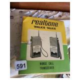 REAL TONE WALKIE TALKIE TRANSCEIVER MORSE CALL