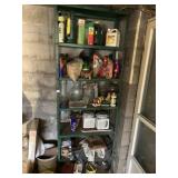 5 TIER 7FT SHELVING UNIT WITH CONTENTS