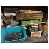 NAILS, WOOD KRAFT CHEESE BOX