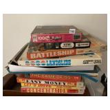 GAMES INCL. BATTLESHIP, EASY MONEY, LANDSLIDE,