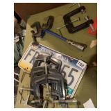 CLAMPS, LICENSE PLATE ETC.