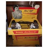 BROWNIE 8 MM MOVIE CAMERA KIT