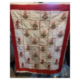 DUTCH GIRL HAND STITCHED QUILT