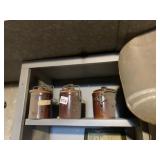 CHEESE CROCKS LOCK LIDS, SCOOP