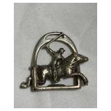 STERLING SILVER POLO PLAYER CHARM