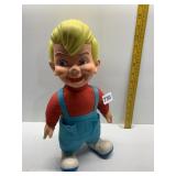 MATTEL 1949 BEANEY BOY, STUFFED DOLL WITH RUBBER