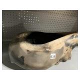 UNUSUAL PLANTER SIGNED BASE MOON/STAR/79