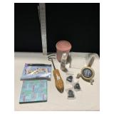 TIE HANGERS, TUPPERWARE CANISTER, CONGRATS