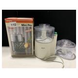 KRUPS MINI FOOD PROCESSOR WITH OB