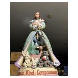 JIM SHORE SOLOR KIND COMPASSIONATE 18" H