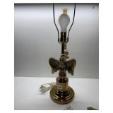 BRASS EAGLE LAMP