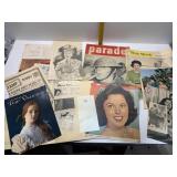 COLLECTION OF VINTAGE NEWSPAPERS ABOUT DIONNE