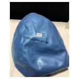 GOLDS GYM YOGA BALL, DEFLATED FOR SPACE SAVINGS,