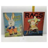 PETER RABBIT CO 1938 AND RAGS CO 1929