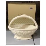 LENOX ROSE BASKET NIB