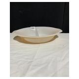 FIRE KING DIVIDED CASSEROLE