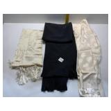LUCERN SWISS CROCHET SCARF, TALBOT FLEECE SCARF