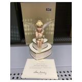 FAIR KISSES HEART BOX BY LENOX NIB