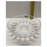 STEWART FRANCE ETCHED BOWL