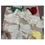 VINTAGE BABY CLOTHES, CLOWN OUTFIT, BONNET