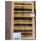 NEW RUG 19.5" X 32" RUBBER BACK