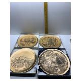 CHRISTMAS MORNING WENDELL AUGUST PLATES 4