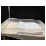 UNDER BED BOX W/ FLIP LID