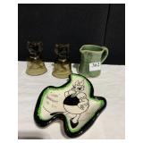 AVON DOGS, POTTERY CREAMER, DAISEY DUCK