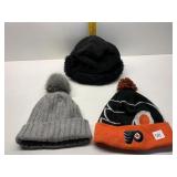 KNIT HATS INCLUDING FLYERS