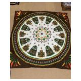 54" X 54" COLORFUL TABLECLOTH