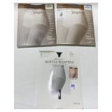 JC PENNEY STOCKINGS SZ LONG, SAND COLOR, SUBTLE