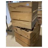 WOODEN CRATE 17" SQUARE