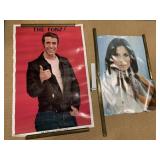 POSTERS THE FONZ, CHARLIE ANGELETC.