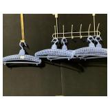 5 PLASTIC WIDE SPECIAL USE HANGERS