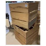 WOODEN CRATE 17" SQUARE
