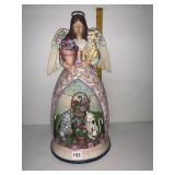 JIM SE1HORE 19.5H KITTEN WITH ANGEL