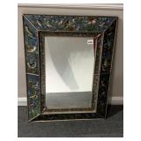 30" X 22" MADE IN PERU BIRD MOTIF MIRROR