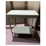 PAINTED TABLE 25" W X 14" D X 28" H
