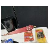 WASTE BASKET, DIRT DEVIL BELT, BRAIDED POLY ROPE,