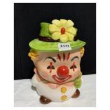 CLOWN COOKIE JAR