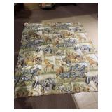 WILDLIFE BLANKET 70 X 87