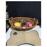 BASKET, DOG MAT ETC.