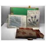 VINTAGE DANISH EMBROIDERY PATTERNS, UPHOLSTERY