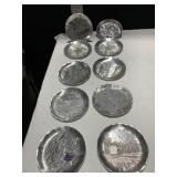 10 WENDELL AUGUST 4.5" PLATES NEED CLEANED