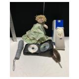 PLUSH HANGING ANGEL, CERVICAL COLLAR, CDS IN CASE