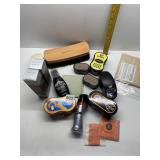 SHOE POLISH BASS, SHOE BRUSH, NEW JEWELRY CARE