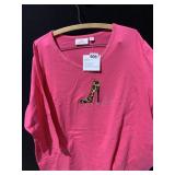 NEW X QUAKER FACTORY SHIRT W/ RHINESTONES